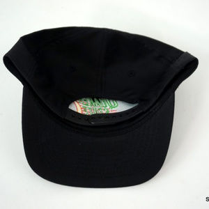 Néon Rouge Vintage Fabriqué En USA Balle Chapeau Baseball Snapback